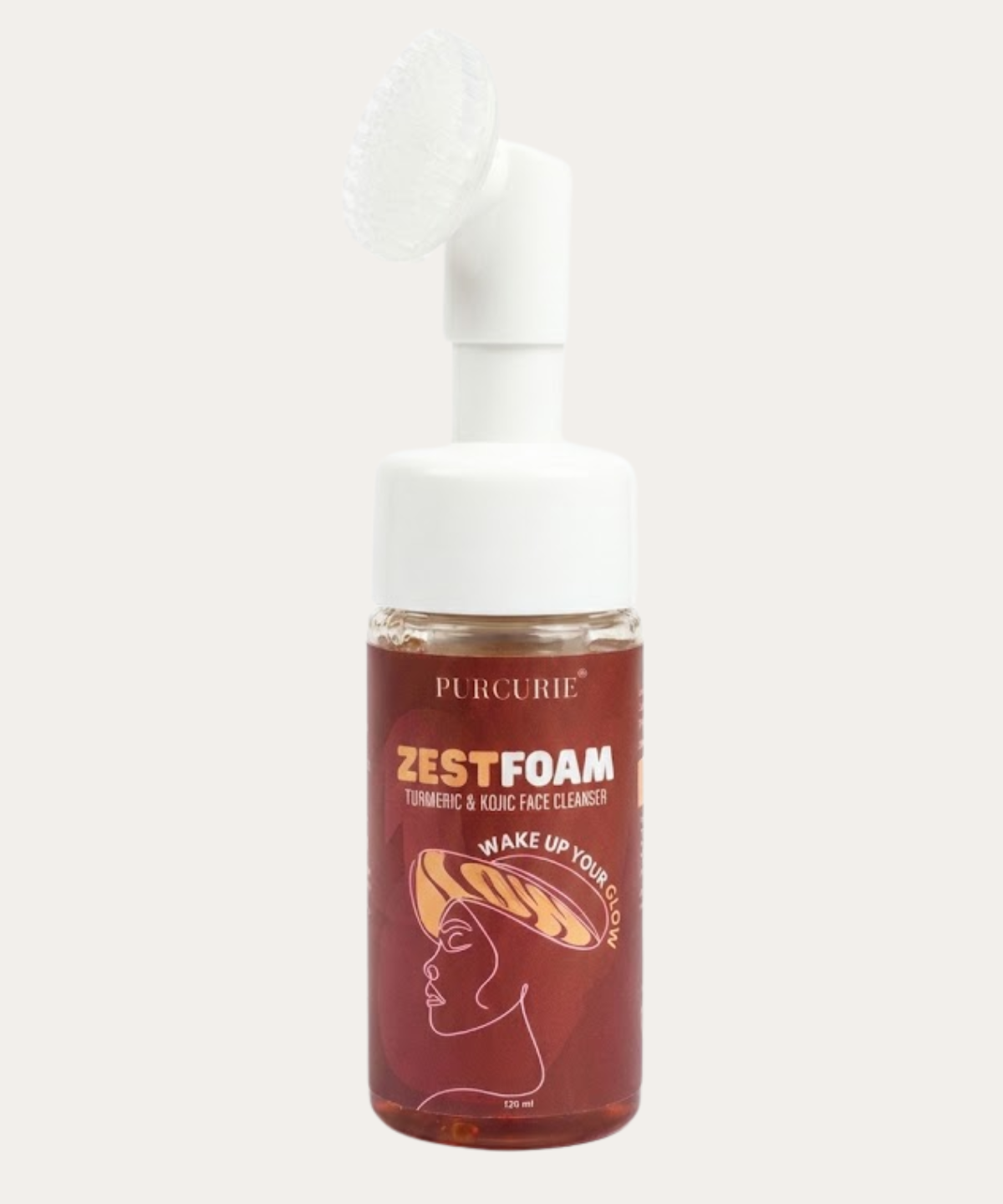 ZestFoam Advanced 2% Kojic Acid & Turmeric Foaming Face Wash